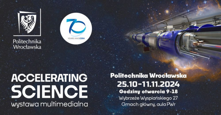 Wystawa „Accelerating Science” na Politechnice Wrocławskiej