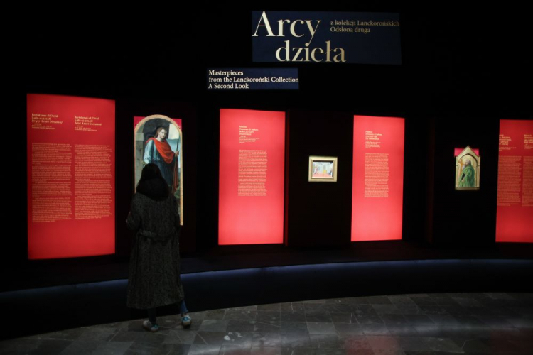 Wystawa czasowa pt. "Arcydzieła z kolekcji Lanckorońskich. Odsłona druga" na Zamku Królewskim na Wawelu w Krakowie. Fot. PAP/Ł. Gągulski