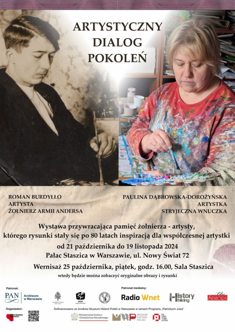 Wystawa "Artystyczny dialog pokoleń"