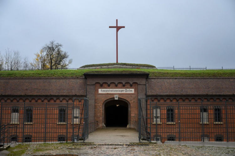 Teren b. KL Posen, obecnie Muzeum Martyrologii Wielkopolan – Fort VII w Poznaniu. 2023 r. Fot. PAP/J. Kaczmarczyk