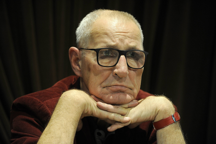 Leszek Szaruga w stołecznym Klubie Księgarza w 2018 r. PAP/Andrzej Rybczyński