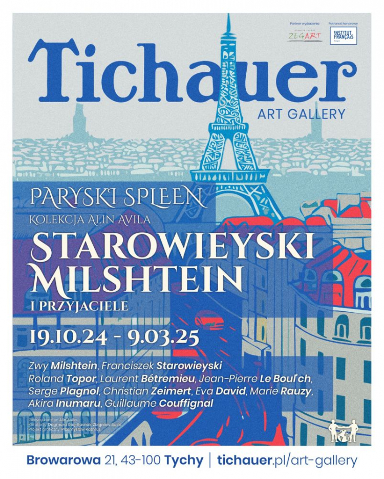 Wystawa „Paryski Spleen. Starowieyski, Milshtein i przyjaciele” w Tichauer Art Gallery