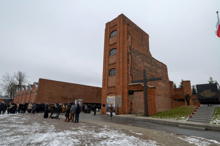 Oddział Martyrologii Radogoszcz Muzeum Tradycji Niepodległościowych w Łodzi. 2022 r. Fot. PAP/G. Michałowski