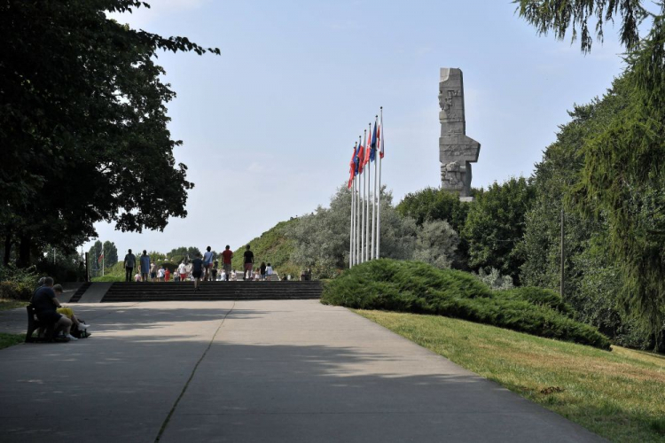 Pomnik Obrońców Wybrzeża na Westerplatte. Fot. PAP/M. Gadomski