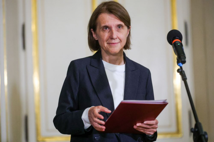 Minister kultury i dziedzictwa narodowego Hanna Wróblewska. Fot. PAP/R. Guz