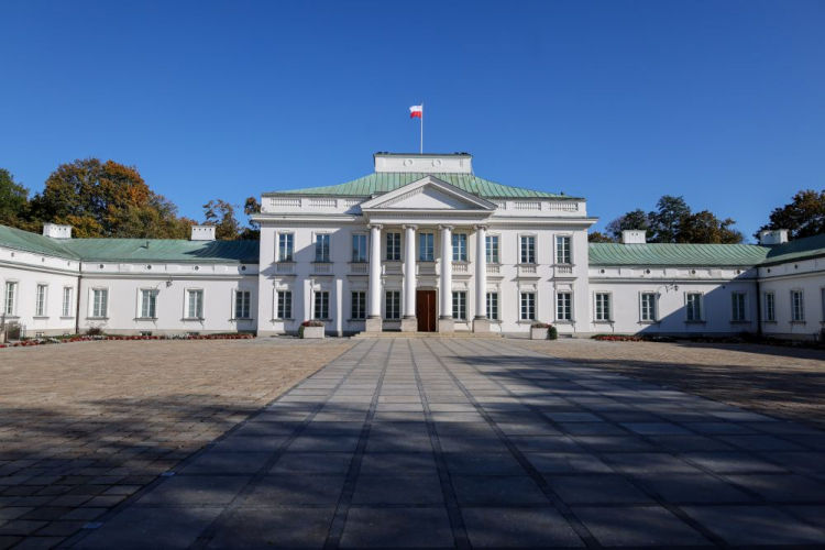 Belweder w Warszawie. Fot. PAP/A. Zawada