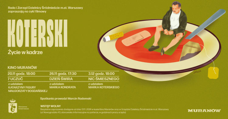 Plakat przeglądu filmowego. Źródło: materiały organizatora.