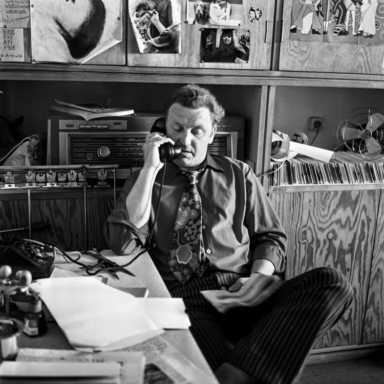Jarosław Tarań, fotografik związany z Warszawą, wykonał tam tysiące zdjęć, fot. PAP/Afa Pixx/I. Komar
