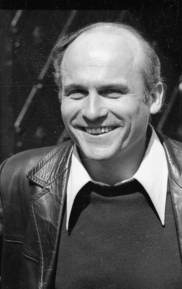 Ryszard Kapuściński, dziennikarz, publicysta, autor reportaży, korespondent Polskiej Agencji Prasowej, Warszawa, 1976 r. PAP/Ireneusz Radkiewicz