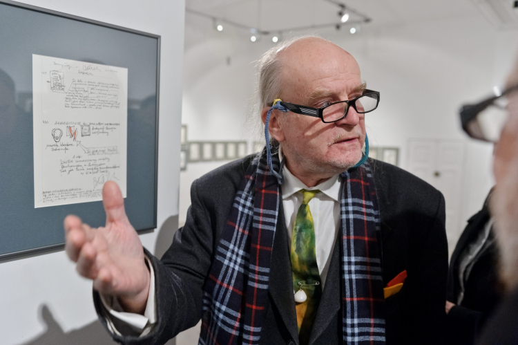 Przemysław Kwiek (1945-2024) w 2012 r., fot. PAP/W. Pacewicz