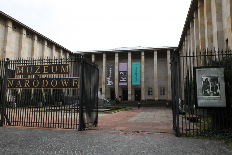 Gmach Muzeum Narodowego w Warszawie. Fot. PAP/P. Supernak