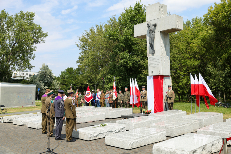 Uroczystości z okazji 81. rocznicy zbrodni wołyńskiej, fot. PAP/R. Guz