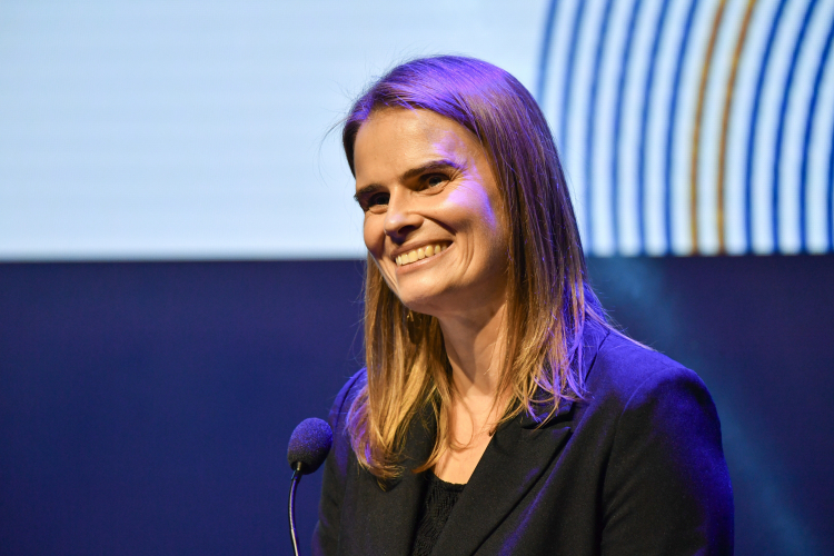 Dyrektor Polskiego Instytutu Sztuki Filmowej Karolina Rozwód. Fot. PAP/A. Jackowski