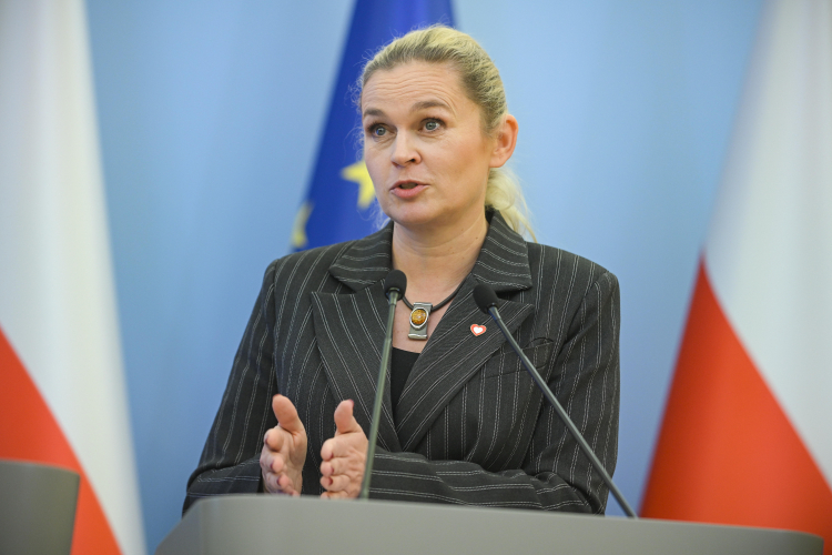 Barbara Nowacka, ministra edukacji narodowej, fot. PAP/M. Obara