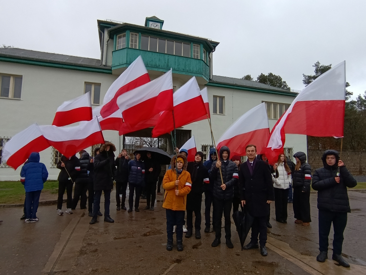 Wyprawa akademicka "Śladami Sonderaktion Krakau" - lekcja historii w Sachsenhausenm fot. M. Krzyżanowski