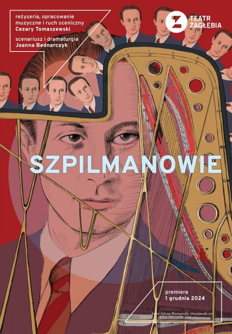 Teatr Zagłębia w Sosnowcu wystawia spektakl "Szpilmanowie" inspirowany życiem Władysława Szpilmana, fot. Teatr Zagłębia