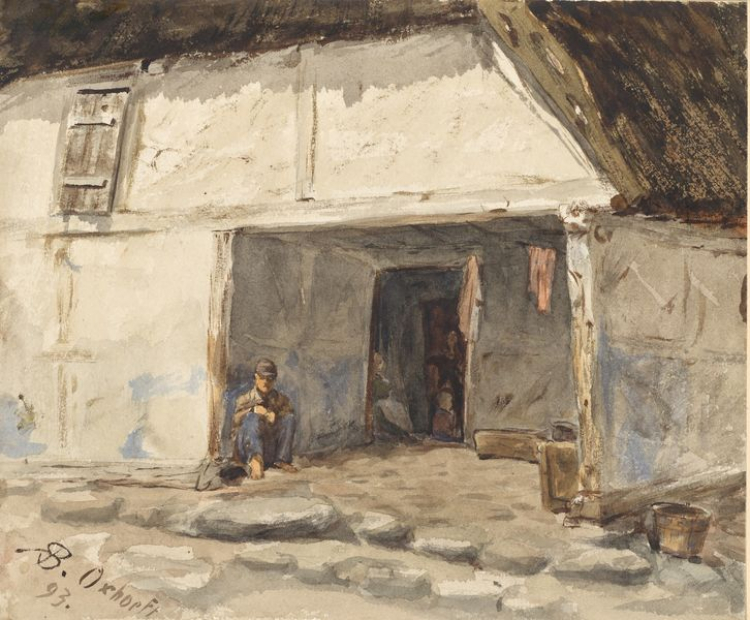 Reinhold Bahl, Oksywie, 1893. Fot. Muzeu Gdańska