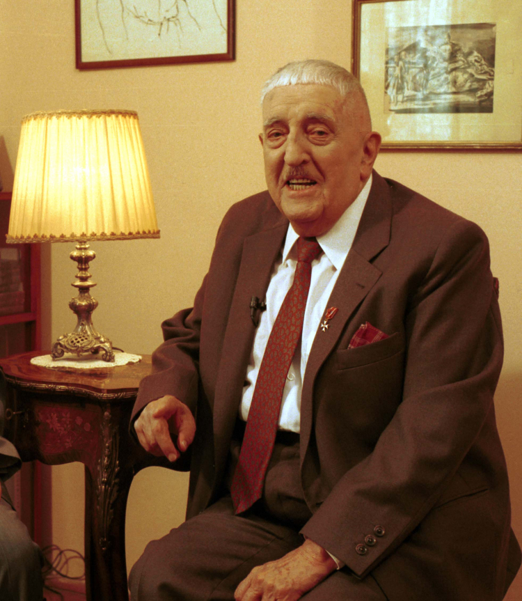 Jerzy Waldorff (w 1995 r.), fot. PAP/M. B. Brzozowski