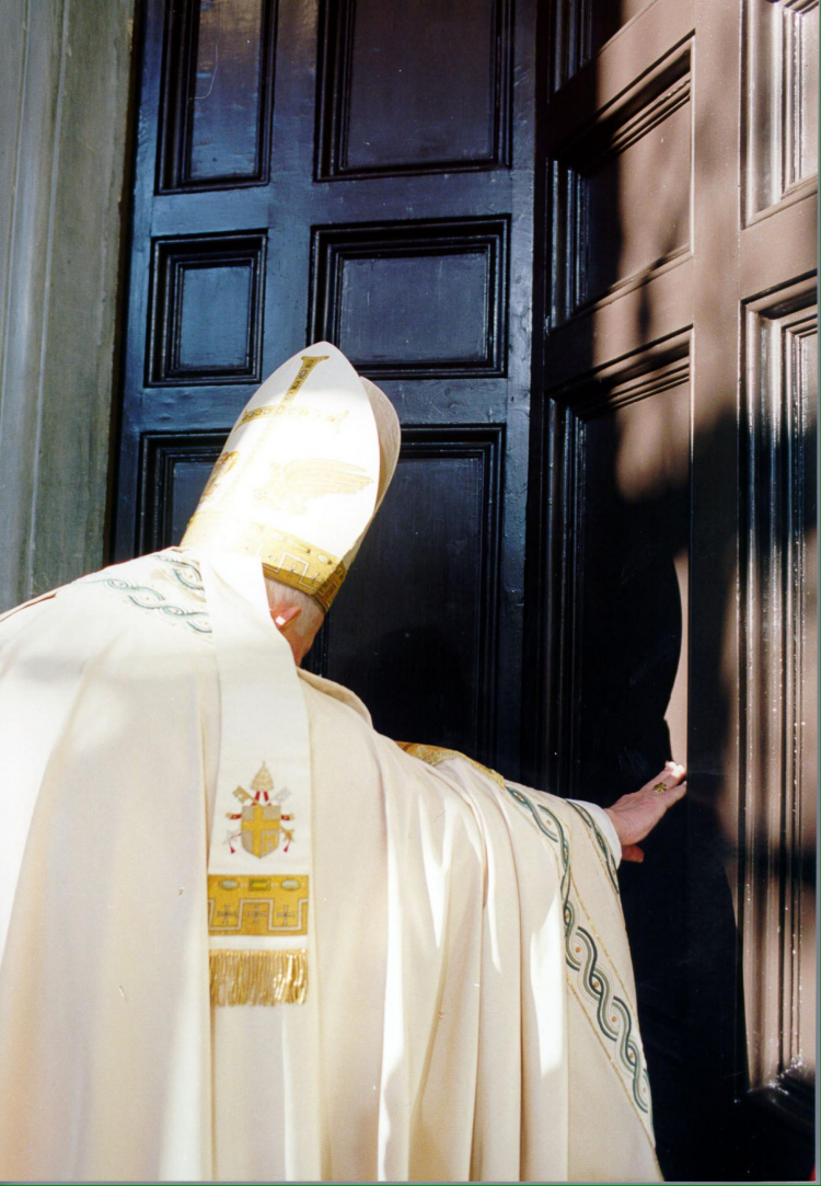 Inauguracja roku jubileuszowego 2000 przez papieża Jana Pawła II, fot. PAP/EPA/ANSA/Vatican POOL