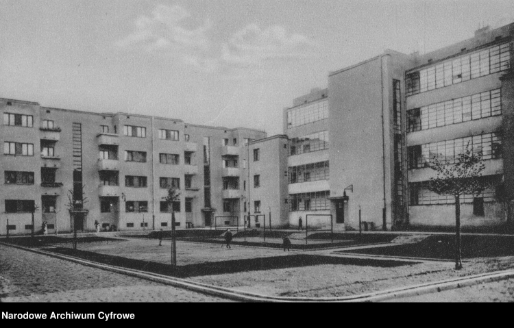 Osiedle Montwiłła-Mireckiego, lata 1933 – 1938. /Źródło: NAC