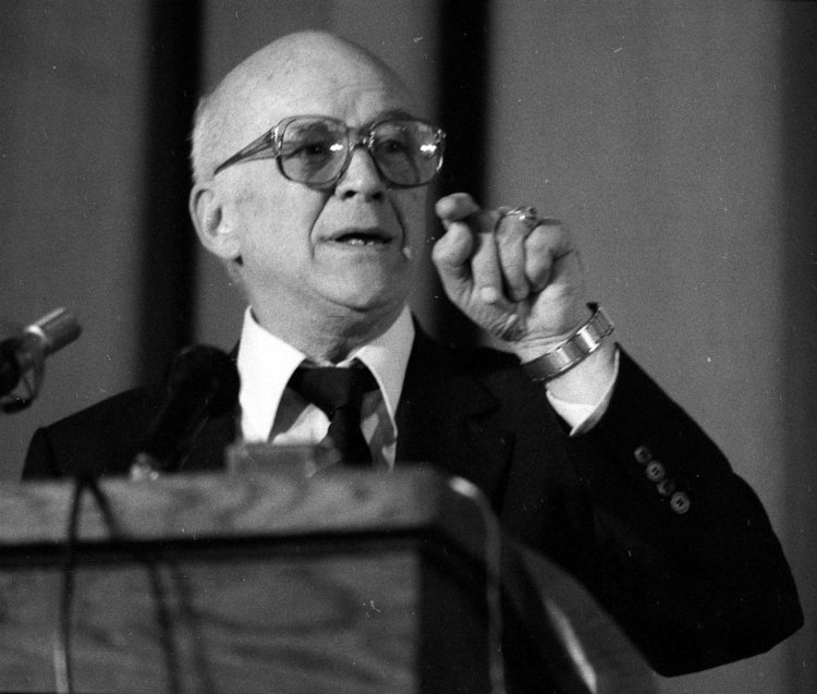 Jan Nowak-Jeziorański (1913-2005). Fot. PAP/CAF/Rozmysłowicz
