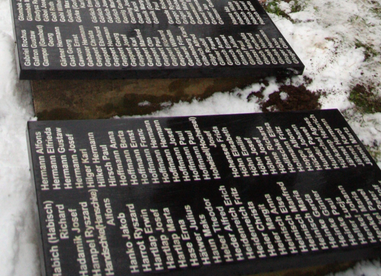 Cmentarzu Ofiar Obozu Pracy na terenie Centralnego Muzeum Jeńców Wojennych w Łambinowicach.  PAP/Krzysztof Świderski