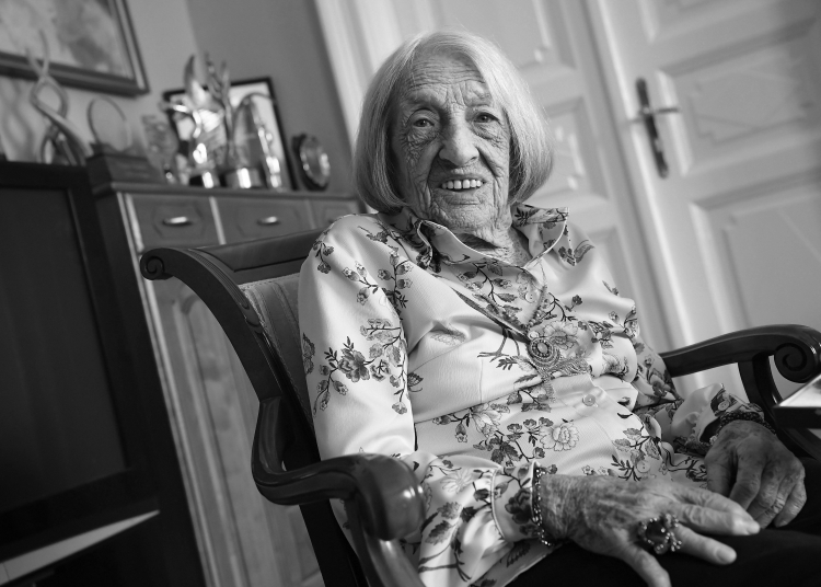 Agnes Keleti, fot. PAP/EPA/MTI/T. Kovacs