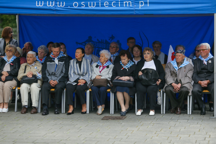 Ocaleni z obozu koncentracyjnego Auschwitz, 2023 r. PAP/Zbigniew Meissner