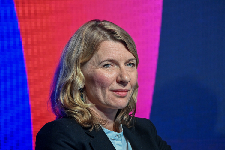 Agnieszka Lajus, dyrektor Muzeum Narodowego w Warszawie, fot. PAP/Andrzej Jackowski