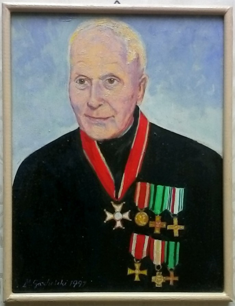Ks. Józef Sieradzan (1912-1996), fot. reprodukcja Zespół Szkół Techniczno-Elektronicznych w Kaliszu