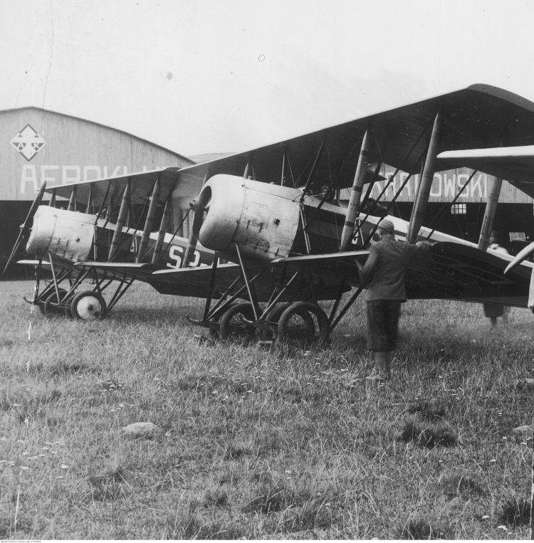 Samolot szkoleniowy Hanriot H.28, fot. domena publiczna