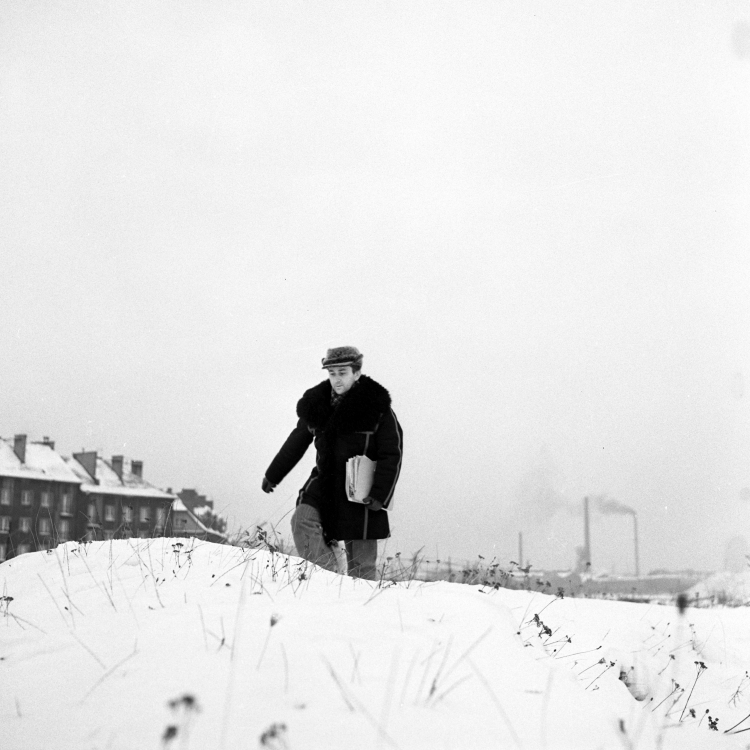 Reżyser i scenarzysta Kazimierz Kutz, Katowice 1972 r. PAP/Maciej Musiał-AR