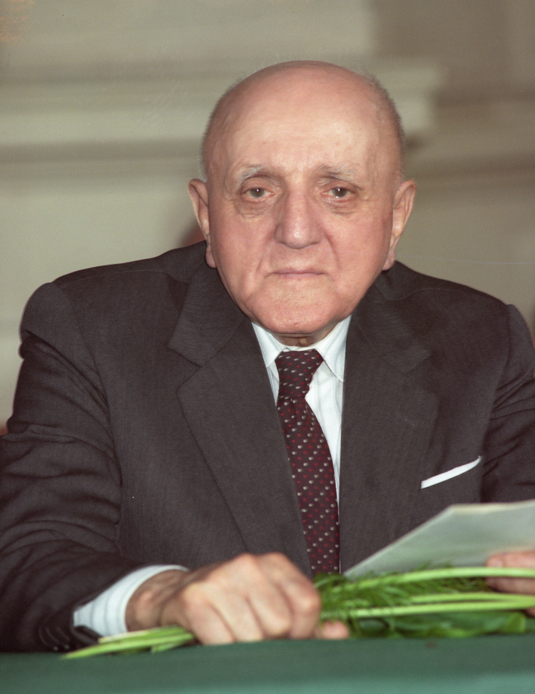 Franciszek Kamiński (w 1990 r.), fot. PAP/Longin Wawrynkiewicz