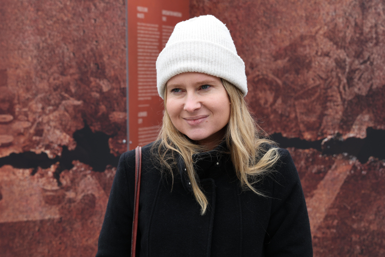 dyrektora Muzeum Getta Warszawskiego dr Katarzyna Person-Wooddin, fot. PAP/Szymon Pulcyn