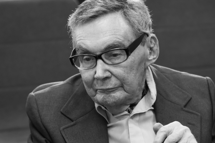 Marian Turski (1926-2025), fot. PAP/Leszek Szymański