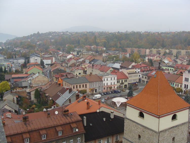 Żywiec - widok ogólny. Fot. Kokorik, CC0, via Wikimedia Commons