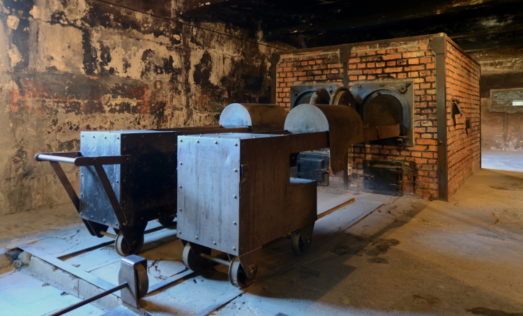 Krematorium w KL Auschwitz /de.Wikipedia/Marcin Białek