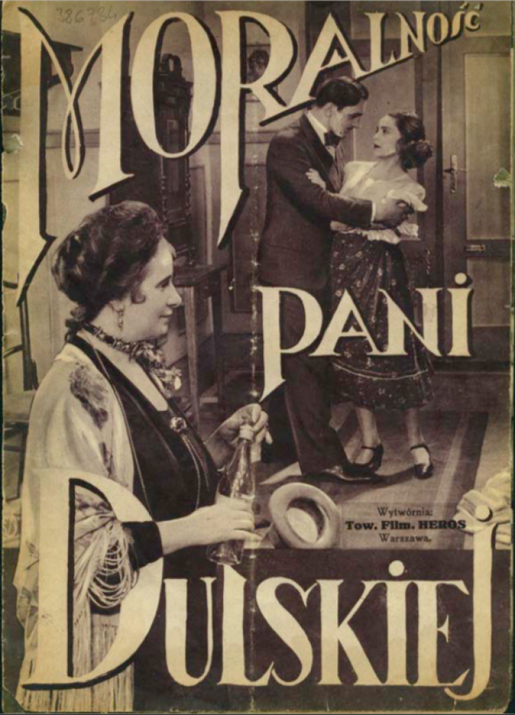 Moralność pani Dulskiej, pierwszy polski film dźwiękowy, fot. domena publiczna