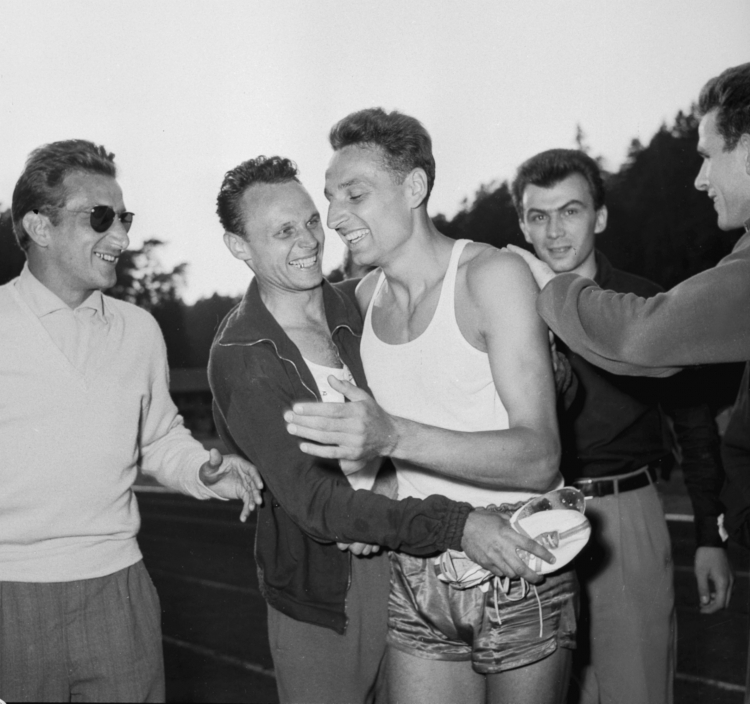 Józef Szmidt w 1960 r., fot. PAP/CAF