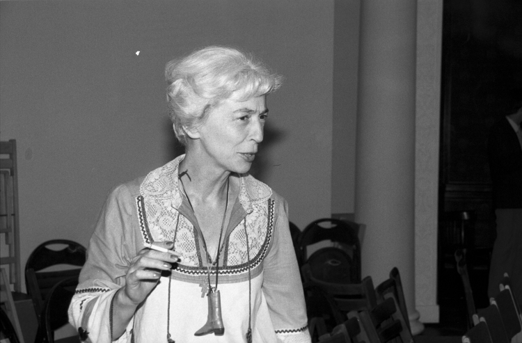 Halina Mikołajska, czerwiec 1981 r. PAP/Tomasz Abramowicz