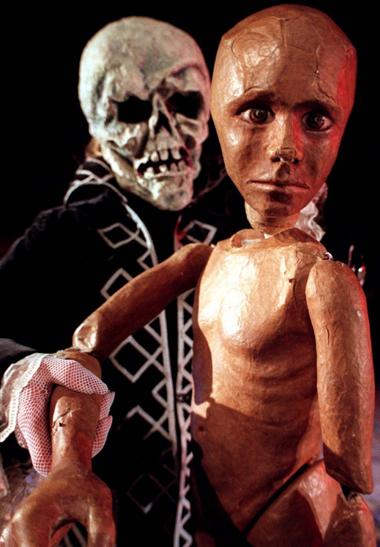 Pantomima pt.: „Plugawy ptak nocy” w reżyserii Krystiana Kobyłki, 1996 PAP/CAF Adam Hawalej
