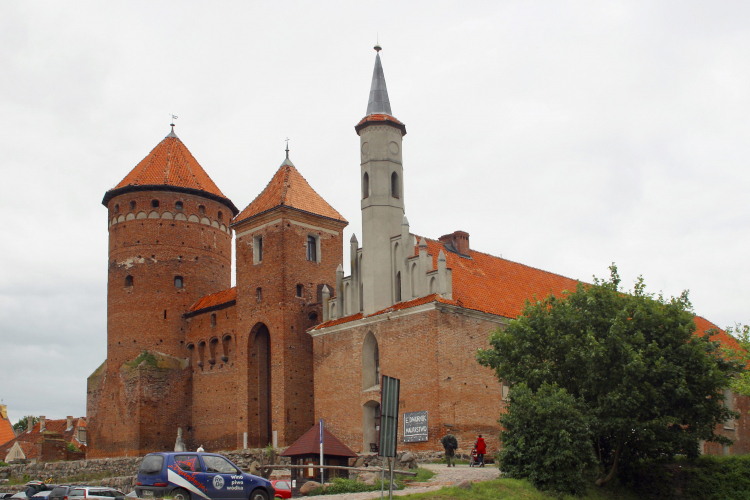 Zamek biskupów warmińskich w Reszlu PAP/Jerzy Ochoński