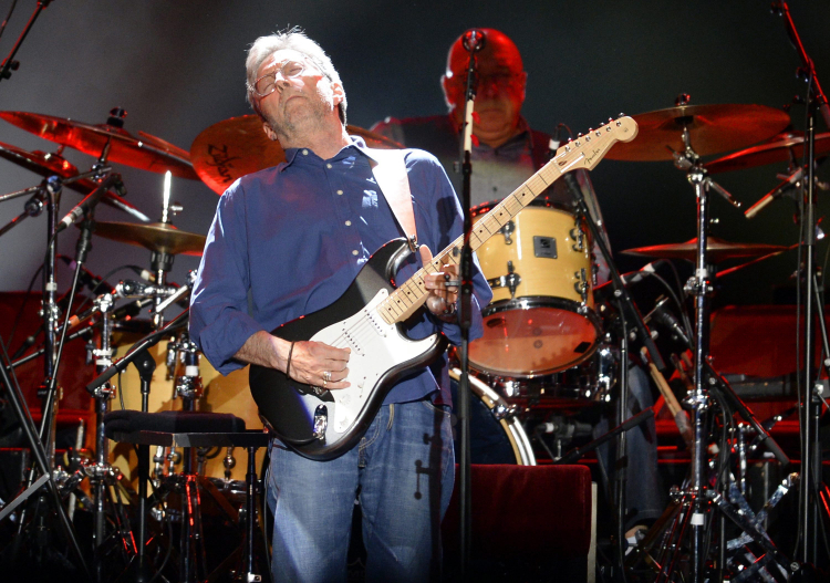 Eric Clapton, fot. PAP/EPA/Hans Klaus Techt