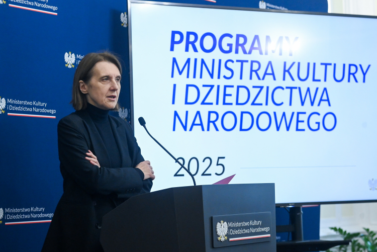 Minister kultury i dziedzictwa narodowego Hanna Wróblewska /Fot. PAP/Piotr Nowak