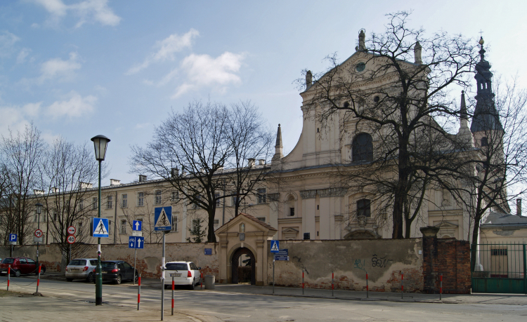 Zabytkowy, XVII-wieczny kościół św. Łazarza w Krakowie. /Źródło: Wikipedia/Zygmunt Put Zetpe0202