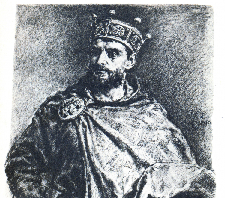 Mieszko II Lambert na portrecie Jana Matejki, fot. PAP/Wojtek Pacewicz