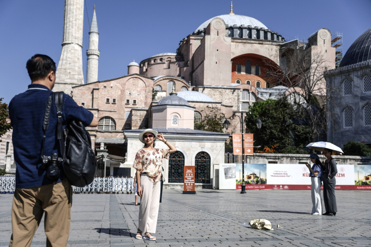 Hagia Sophia. Fot. EPA/ERDEM SAHIN