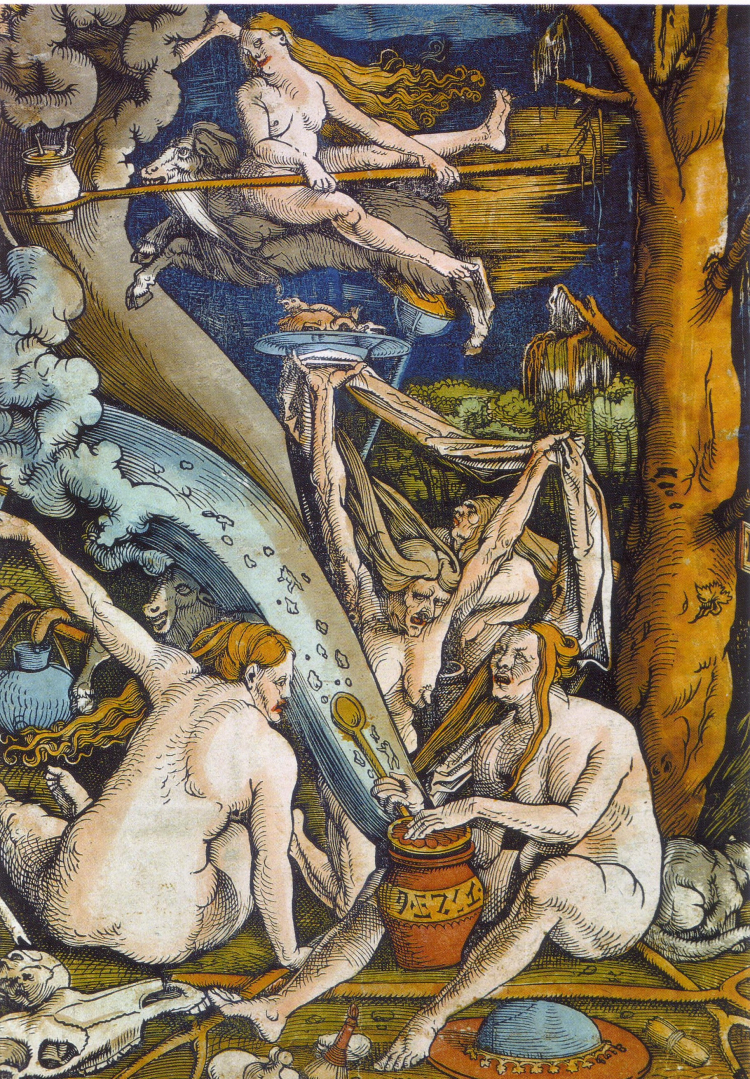 „Sabat czarownic”, Hans Baldung (1508)