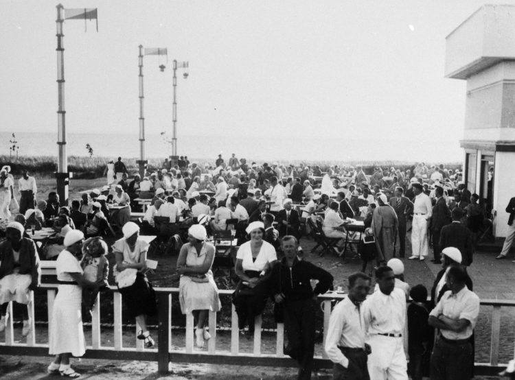 Jastarnia w 1933 r., fot. PAP/CAF