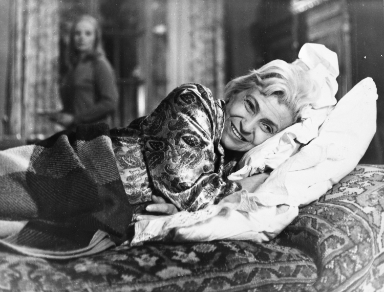 Aktorka Ida Kamińska w filmie "Czarna suknia", 1967 r. PAP/CAF/Archiwum